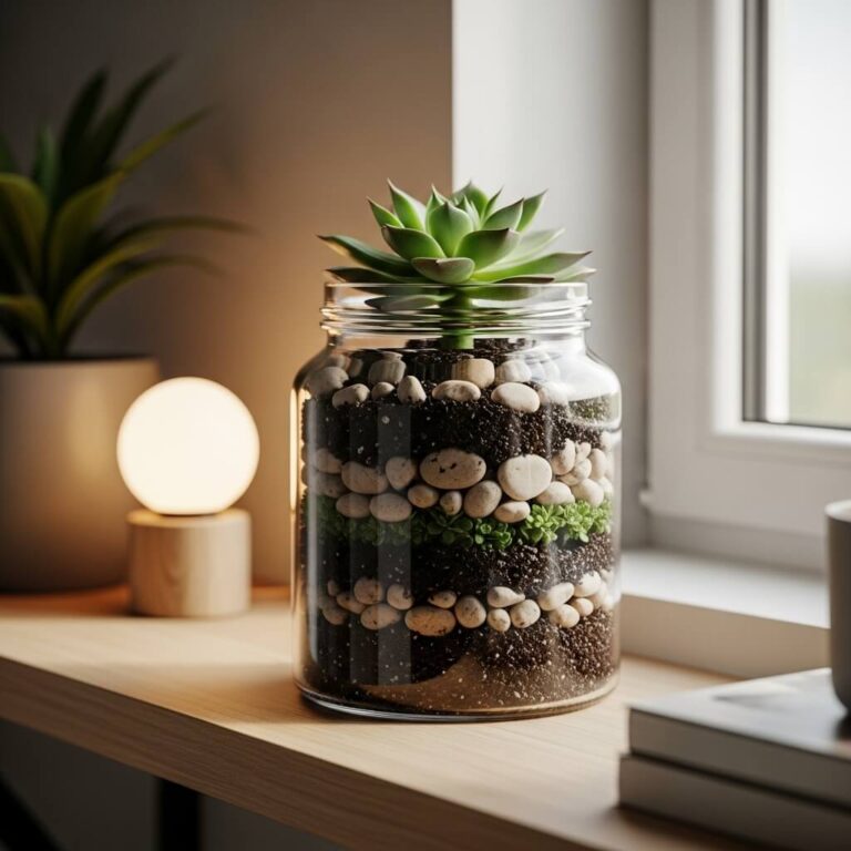 Repurposing Old Jars Into Beautiful Home Decor