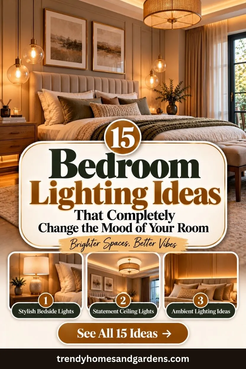 15 Bedroom Lighting Ideas That Completely Change the Mood of Your Room