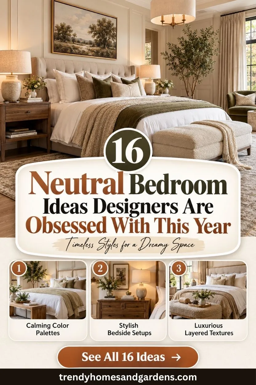 16 Neutral Bedroom Ideas Designers Are Obsessed With This Year