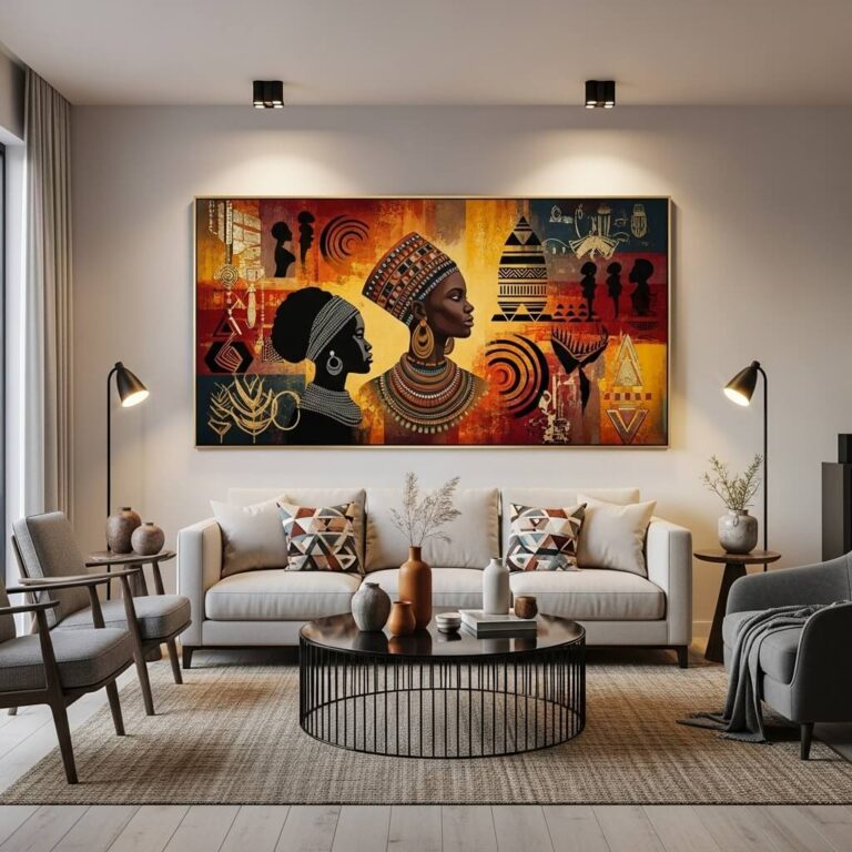 18 Modern African Home Décor Ideas: Bold, Artistic & Trendy
