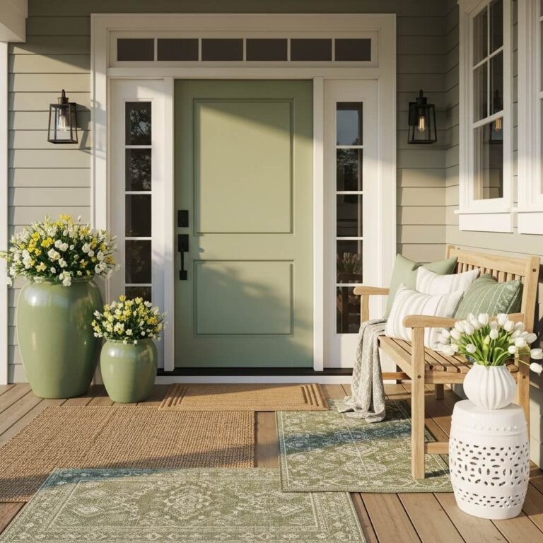 21 Spring Front Porch Decor Ideas That’ll Make Your Neighbors Stop and Stare