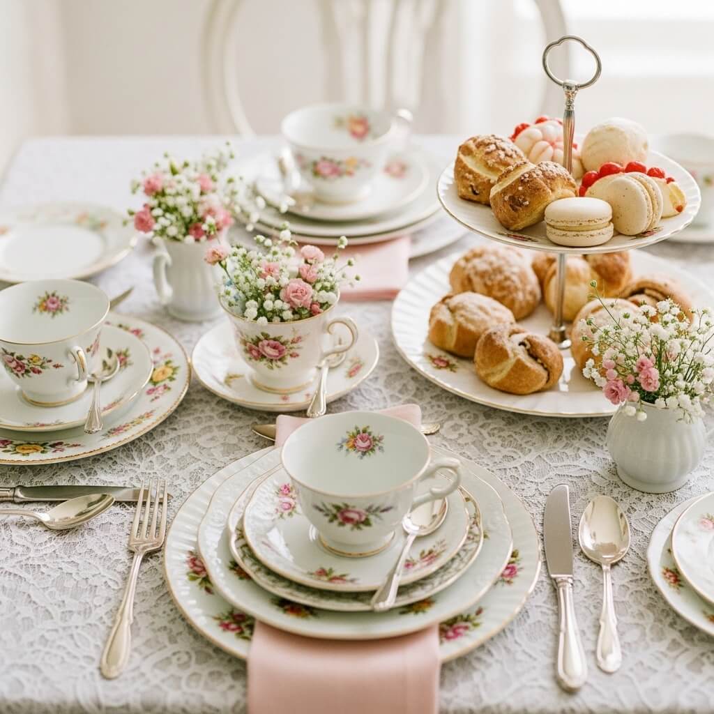 Easter Table High Tea “How to Create the Perfect Easter Tablescape: 10 Stunning Ideas for a ...