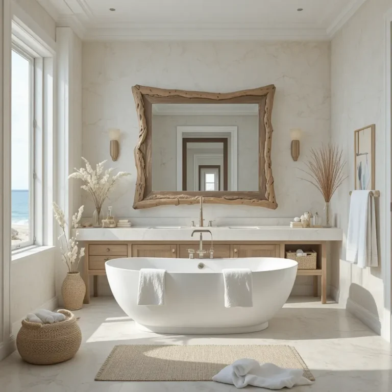 Summer Bathroom Decor Ideas: 16 Ways to Create a Cool Coastal Look