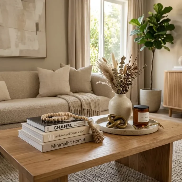 15 Aesthetic Coffee Table Styling Ideas for a High-End Designer Look