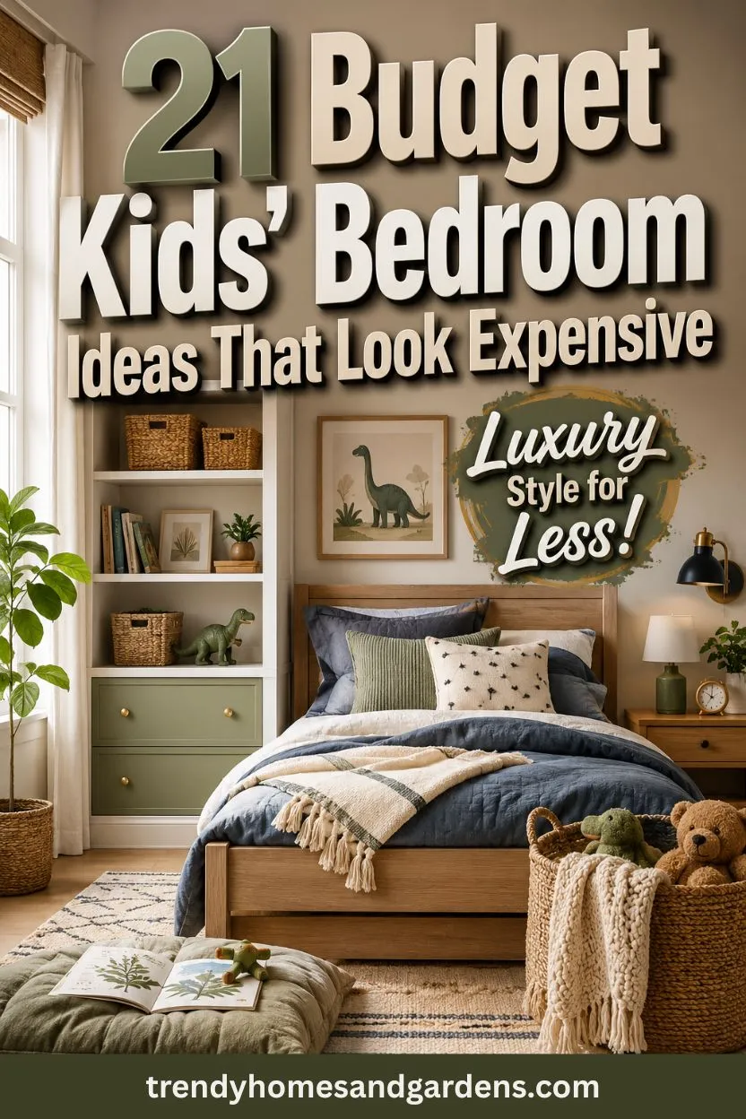 21 Budget Kids' Bedroom Ideas That Look Expensive