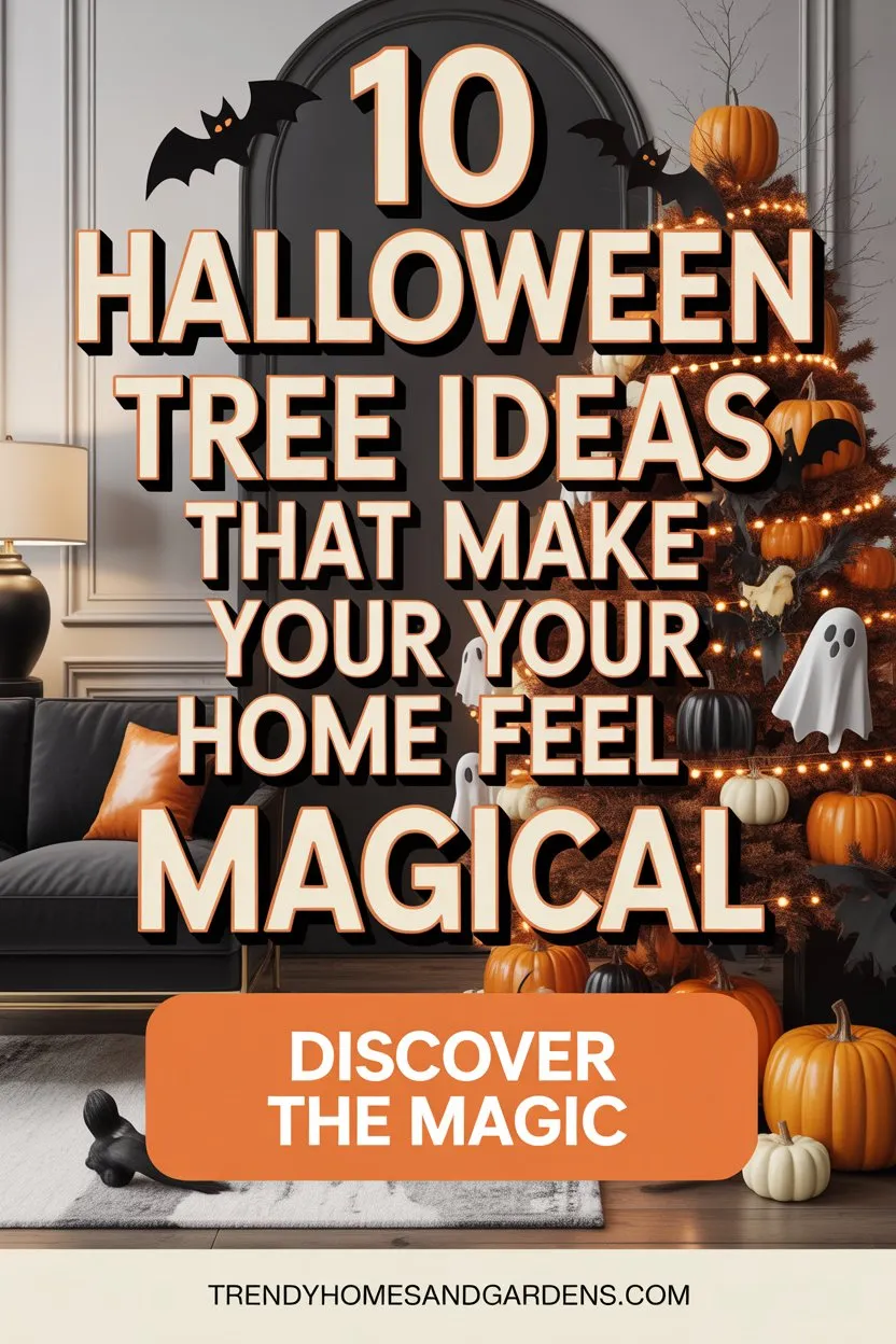 10 Halloween Tree Ideas That Make Your Home Feel Magical