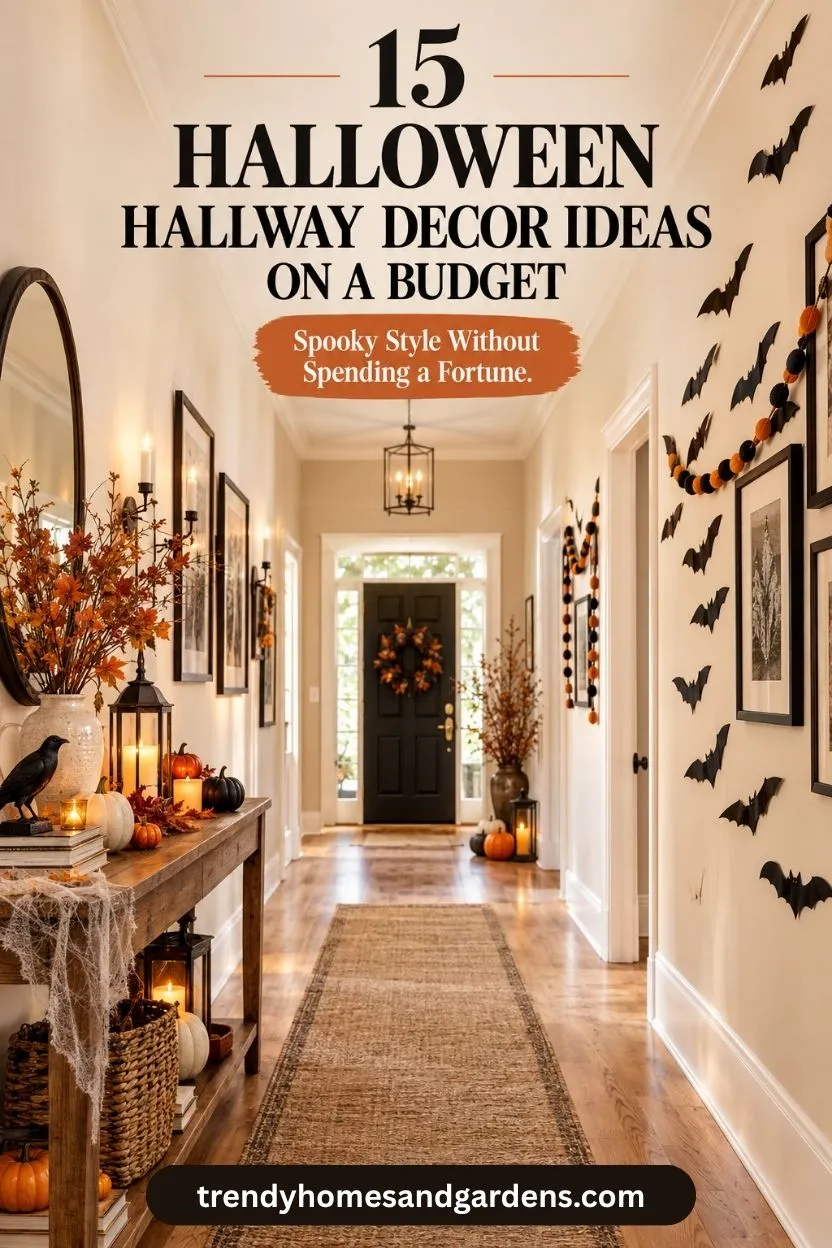 15 Halloween Hallway Decor Ideas on a Budget