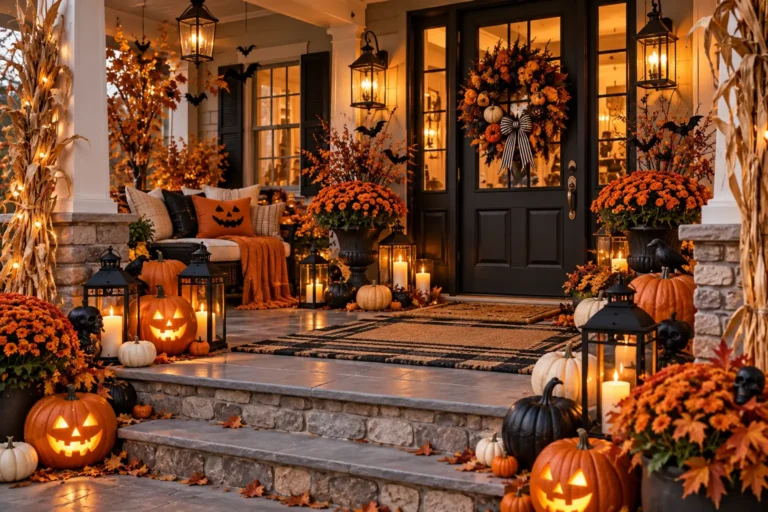 15 Trending DIY Halloween Porch Decor Ideas on a Budget