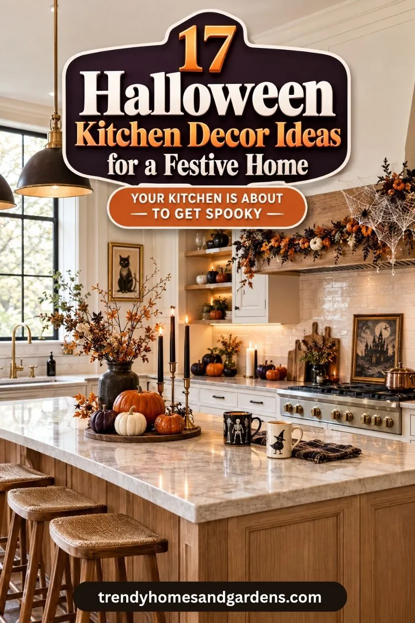 17 Halloween Kitchen Decor Ideas for a Festive Home