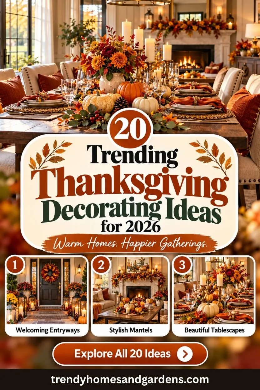 20 Trending Thanksgiving Decorating Ideas for 2026